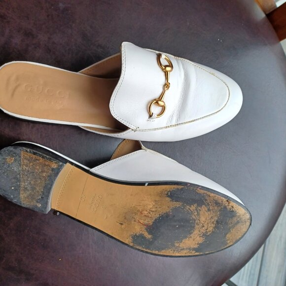 **SOLD** Gucci Princetown Leather Mules 40 - Picture 6 of 10